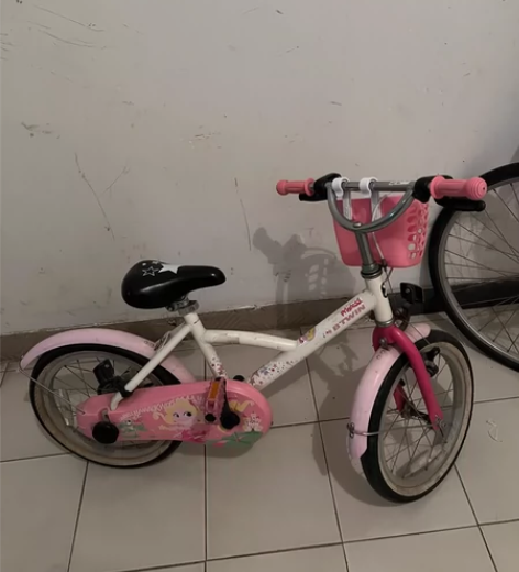 迪卡侬16寸儿童自行车，适合身高105～1...