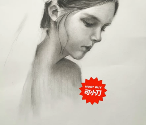 素描写生作品，这幅画真是费劲心血，画了十几...