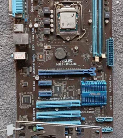 闲置华硕H61-PLUS主板大板+酷睿i5...