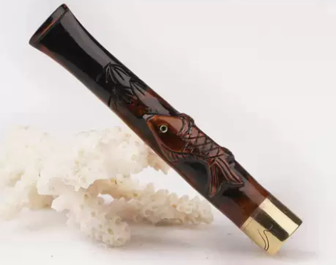 海柳烟具高级过滤器永久网红烟斗粗中细三用可...