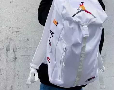 AirJordan 彩色乔丹飞人刺绣大容量...