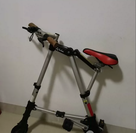 折叠自行车，万绿园周边，自提100。 感兴...