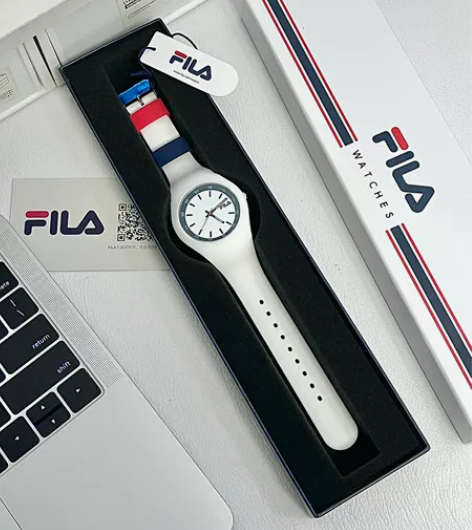 Fila/斐乐 女士手表男送女生运动硅胶表...