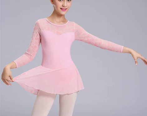 芭蕾娃娃芭蕾舞服练功服形体舞蹈服女儿童秋冬...