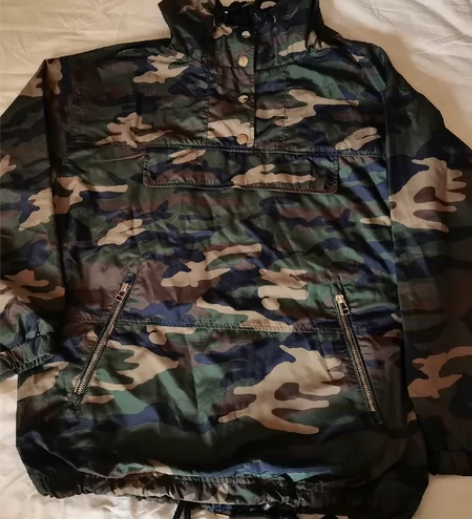 迷彩棉服 男款 M码， 感兴趣的话点“我想...