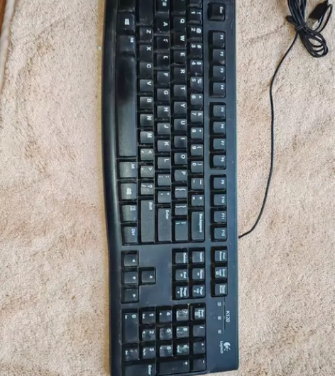 罗技k120键盘 用了两三年，换新后一直放...