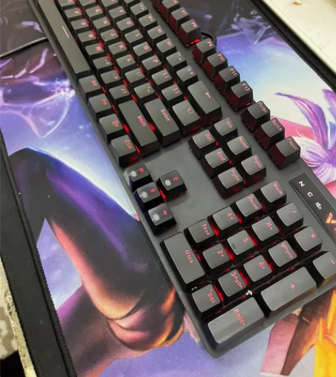 雷柏v580s机械键盘包邮 真机械键盘 轴...