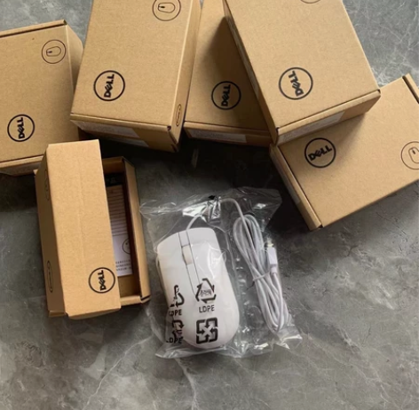 出2000个戴尔全新原装MS116白色有线...