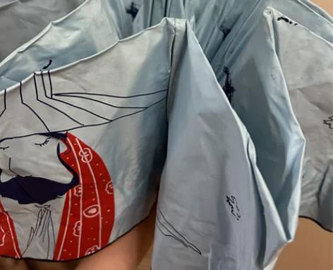 全自动天堂伞黑胶伞晴雨伞有瑕疵！！ 未使用...