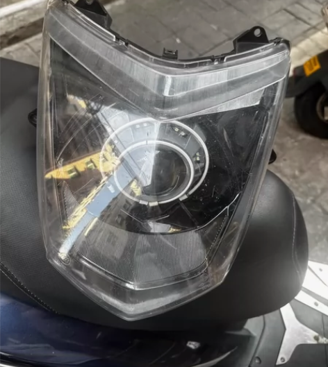 出三代目大灯总成  升级换下红色天使眼  ...