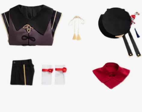 胡桃c服全套+漫美假发 ★一次都没有穿过 ...