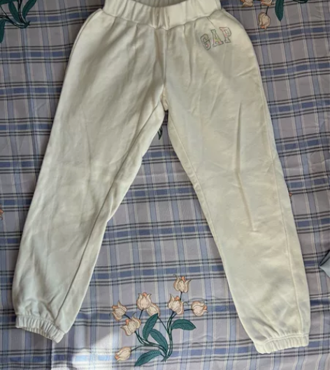 GAP 儿童运动长裤/白色运动裤 尺码12...