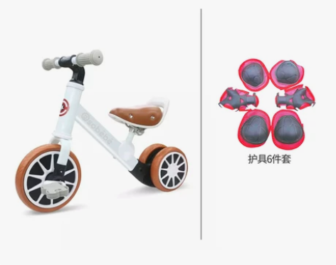 osobebe儿童平衡车无脚踏1-3-6岁...