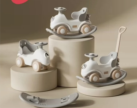 曼龙摇摇马溜溜车木马儿童摇摇车宝宝婴儿玩具...