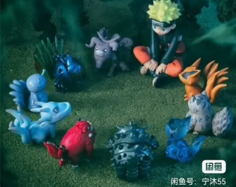 动漫手办，火影忍者，Q版，盒蛋，手办，wc...