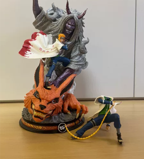 尸鬼封禁九尾 水门 配件 28cm高 火影...