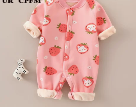 【三折专区】品牌折扣店撤柜婴儿连体衣冬季加...