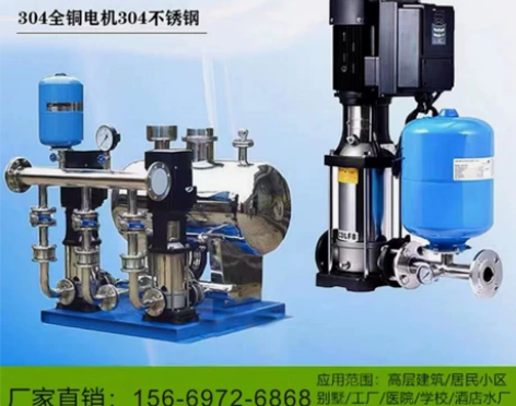 ABB变频无负压供水全自动小区给水恒压设备...