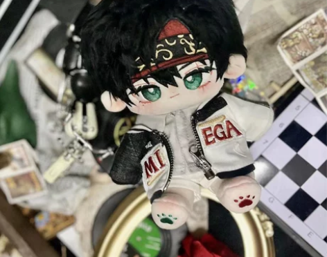 光与夜之恋萧逸棉花娃娃20cm男娃玩偶光夜...