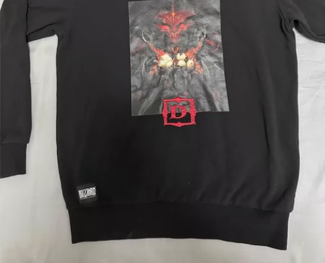 暴雪牌 卫衣 暗黑破坏神4 以前淘宝暴雪旗...