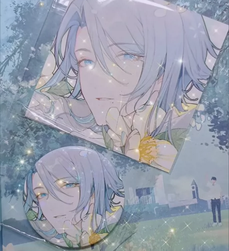神里绫人原神吧唧谷子无意弄花同人正品原创周...