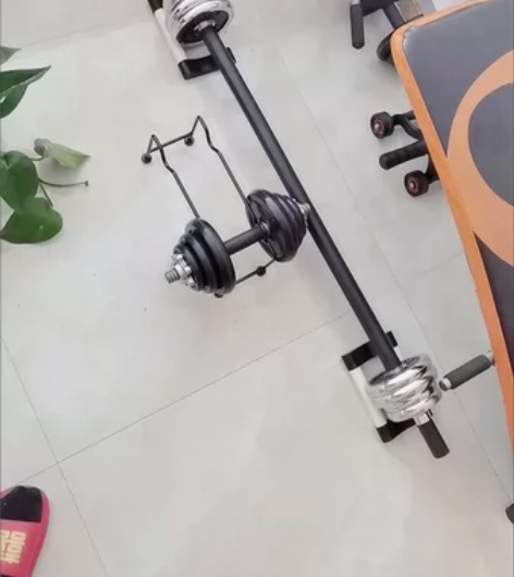 全新杠铃架适用80kg杠铃哑铃架 东西是全...