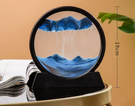 3D流沙画 摆件艺术沙漏客厅办公室桌面解压...