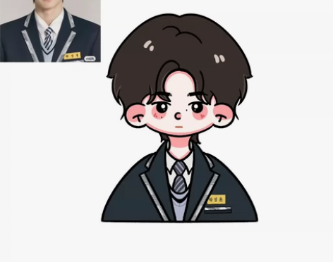 【白菜价约稿】Q版定制卡通头像/真人照片定...