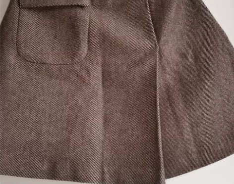 半身裙A字裙一步裙毛呢裙咖色百搭 感兴趣的...