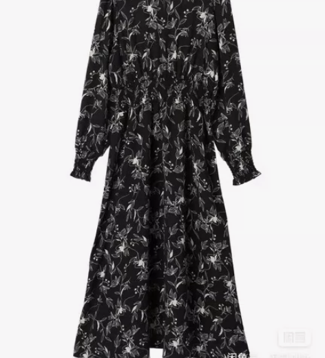 温婉日系连衣裙  EME地球音乐连衣裙 立...