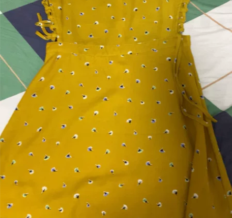 春季法式连衣裙高级感新款收腰超仙森系田园风...