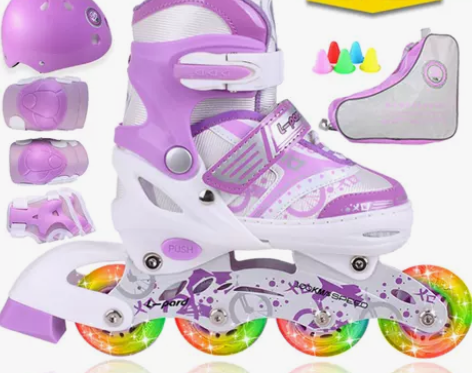 正品捷豹 溜冰鞋儿童女轮滑鞋旱冰鞋男滑冰鞋...