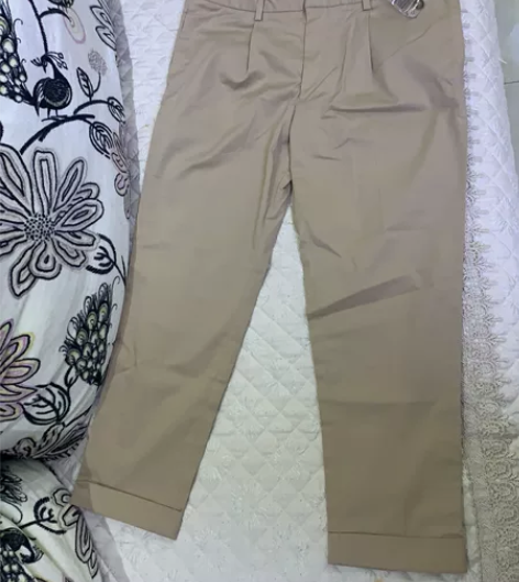 优衣库全新休闲九分裤（女士） 尺码：160...