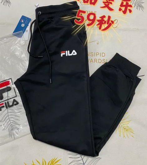 #卫裤男全新加绒束脚卫裤冬季新款休闲跑步健...