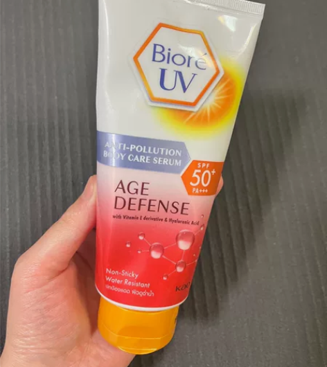 泰国Biore碧柔防晒霜面部身体乳美白防水...