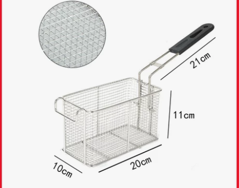 81不锈钢炸篮商用炸网炸框电炸炉油炸篮油炸...
