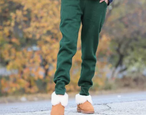 2020秋装新百搭棉针织哈伦裤加厚文艺加绒...