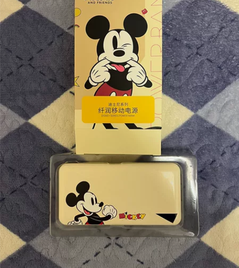 迪士尼米奇充电宝超级快充超大容量10000...
