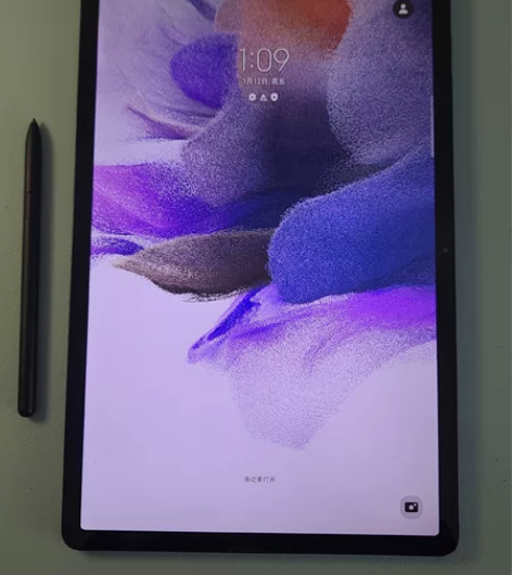 实拍送原装笔~12.4寸大屏三星平板Tab...