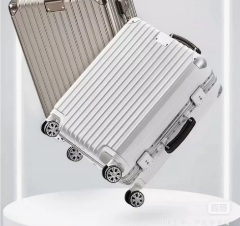 严选经典款行李箱携带登机20寸纯PC小金刚...