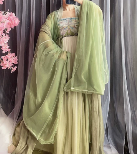 玉术原创汉服s码 穿一