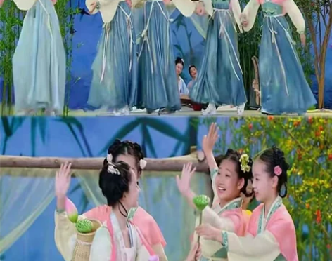 新款古典舞初夏演出服中国风汉唐舞古装汉服襦...