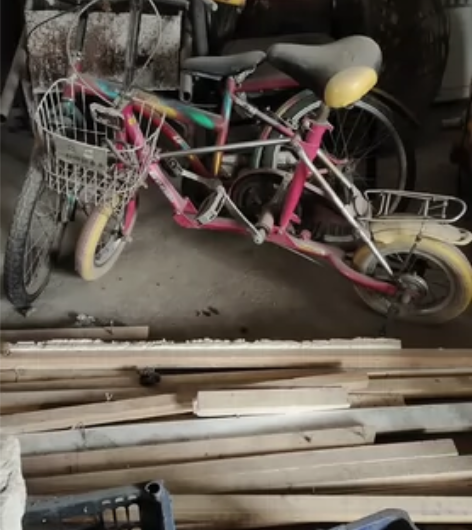 折叠自行车小孩和大人都能骑 感兴趣的话点“...