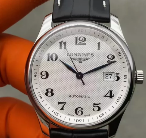 自己的 浪琴 正品名匠男士机械表 真皮手表...