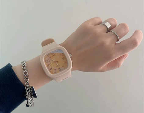 宋雨琦同款手表女初高中学生ins风时尚小众...