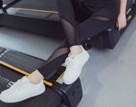 网纱拼接高腰显瘦健身裤女高弹紧身运动裤跑步...