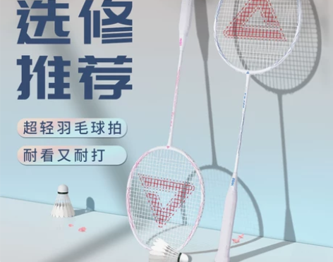 官方匹克羽毛球拍正品旗舰店单双拍全碳素纤维...