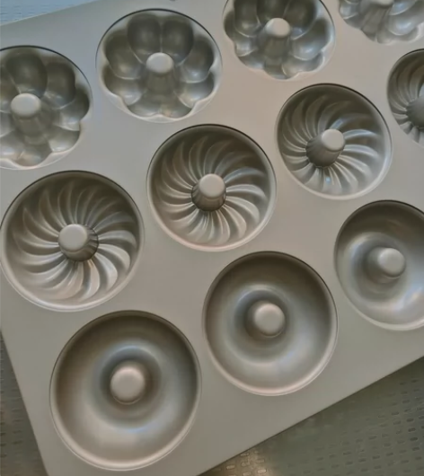 【全新包邮】学厨12连杯圆形中空甜甜圈蛋糕...