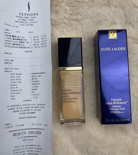闲置出掉雅诗兰黛沁水粉底液30ml 有1c...