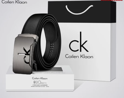 男生生日礼物情人节送男朋友老公男士皮带实用...